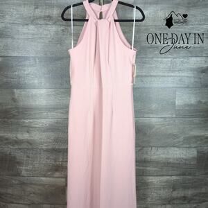 Julia Jordan High Neck Twist Front Jumpsuit Size 10